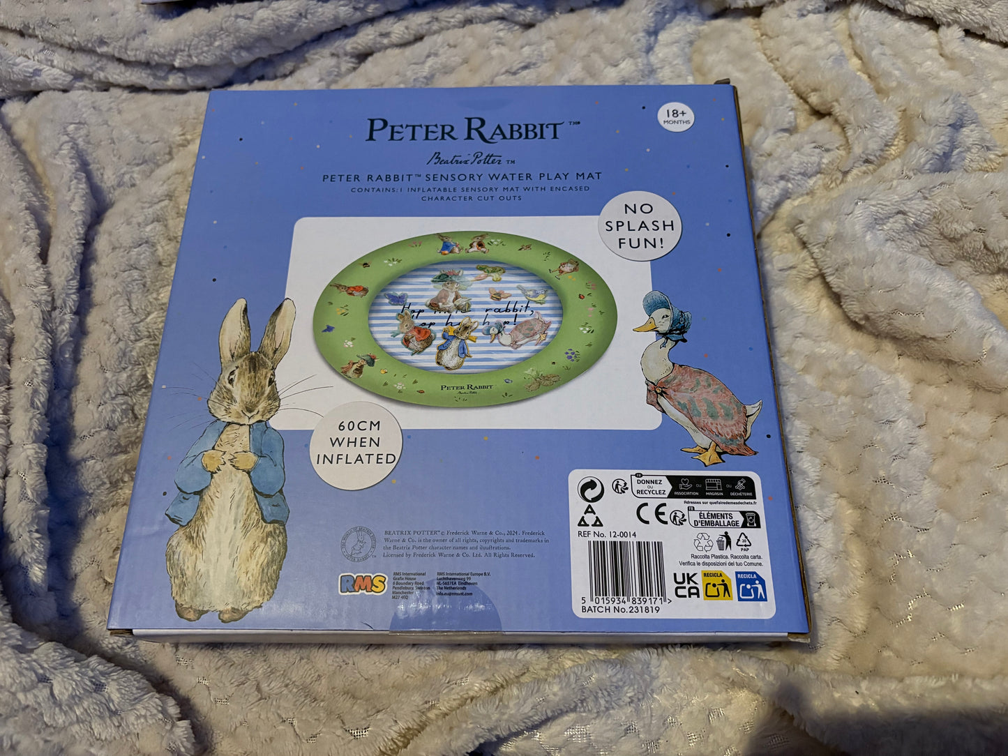 Peter Rabbit sensory water play