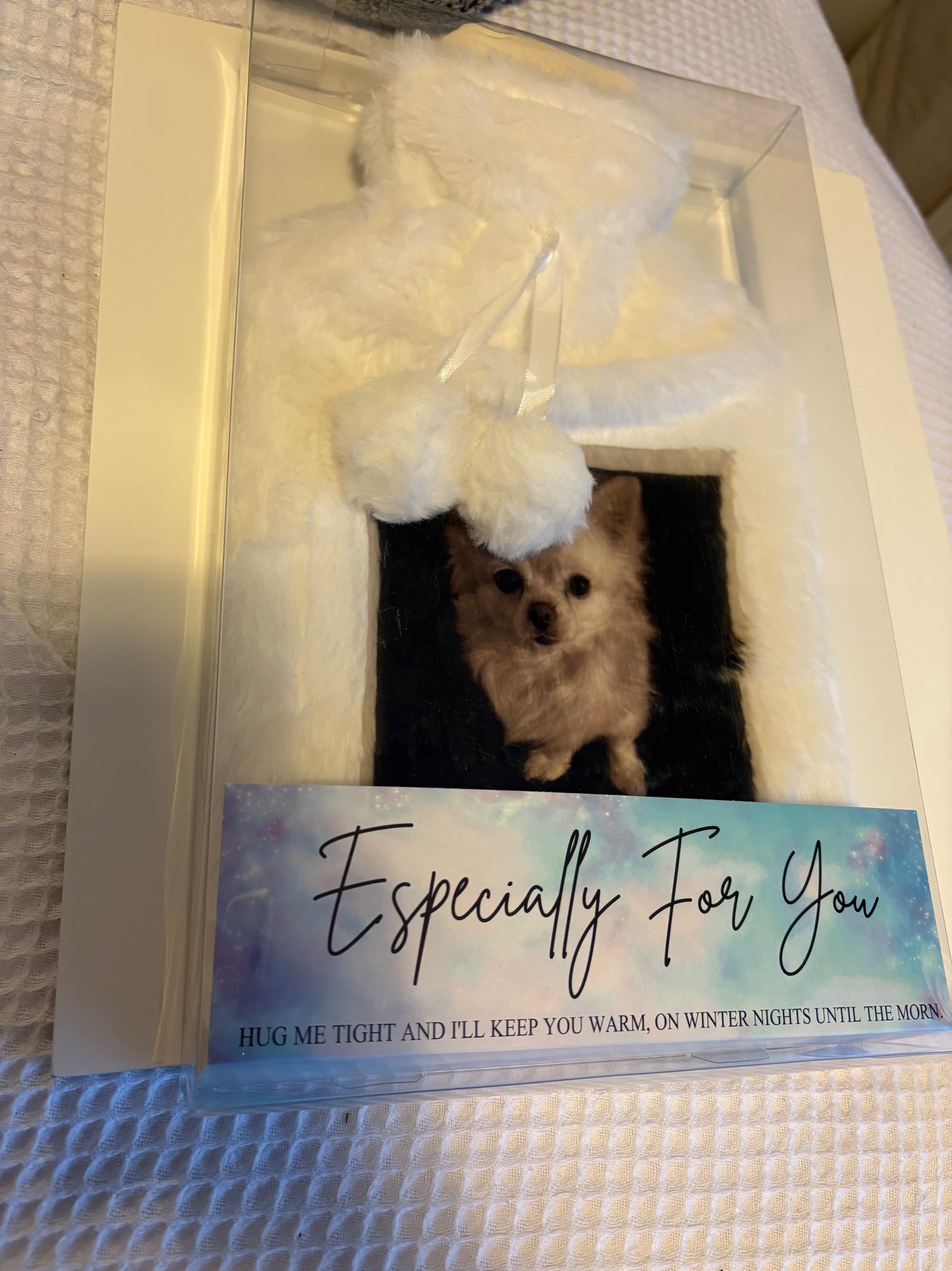 Personalised hot water bottles