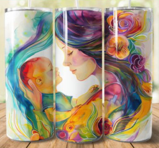 Mum and baby tumbler