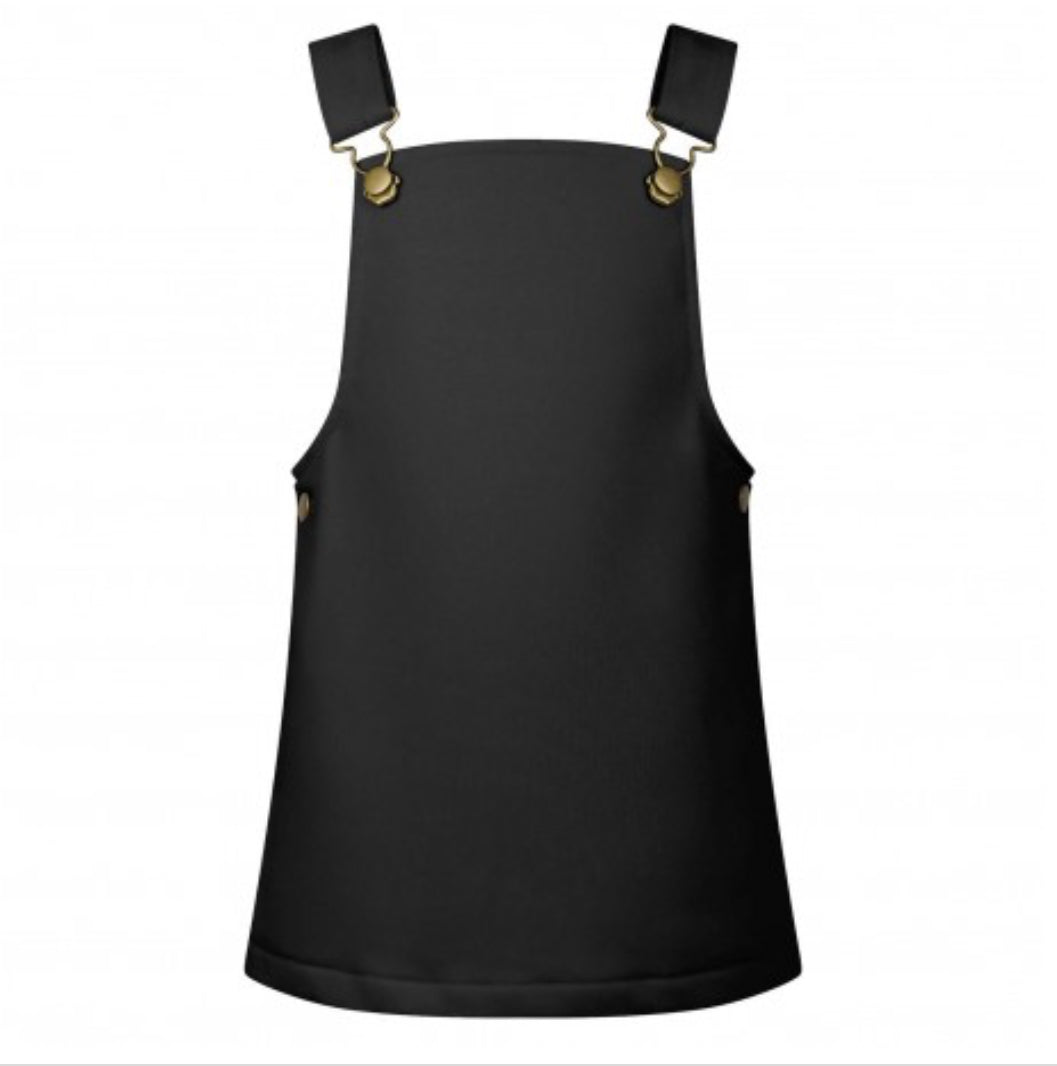 Dungaree dresses with custom text