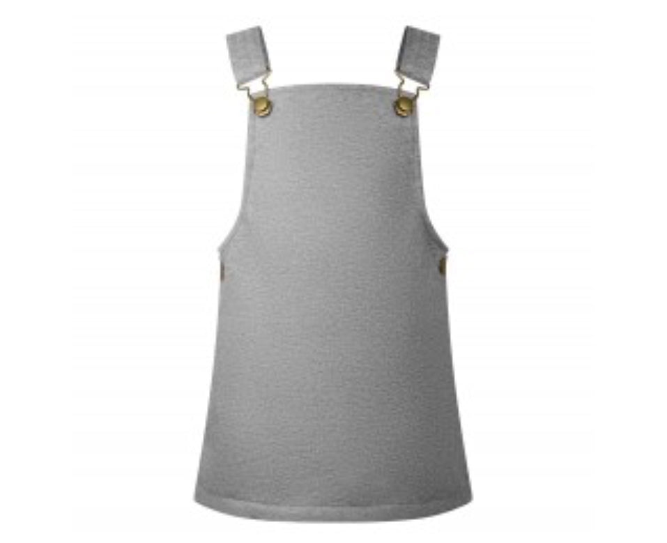 Dungaree dresses with custom text