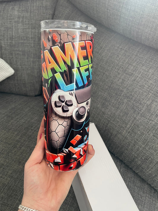 Gamer life tumbler