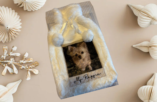 Personalised hot water bottles