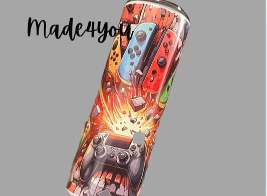 Gaming- Colour splash tumbler