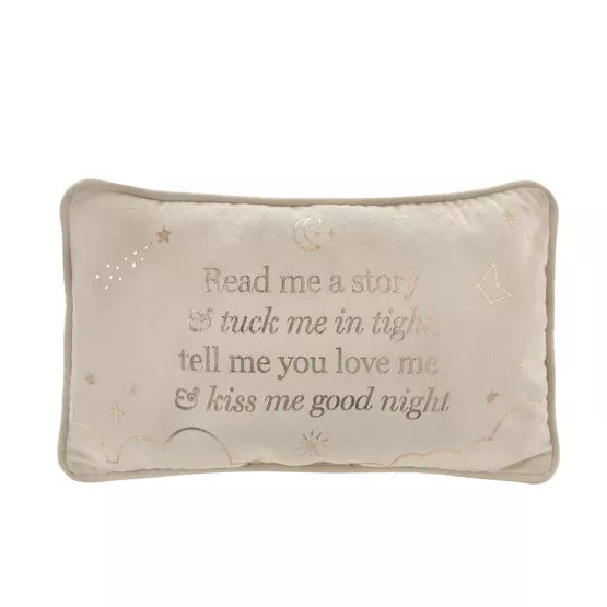 Bambino Rectangle velvet cushion