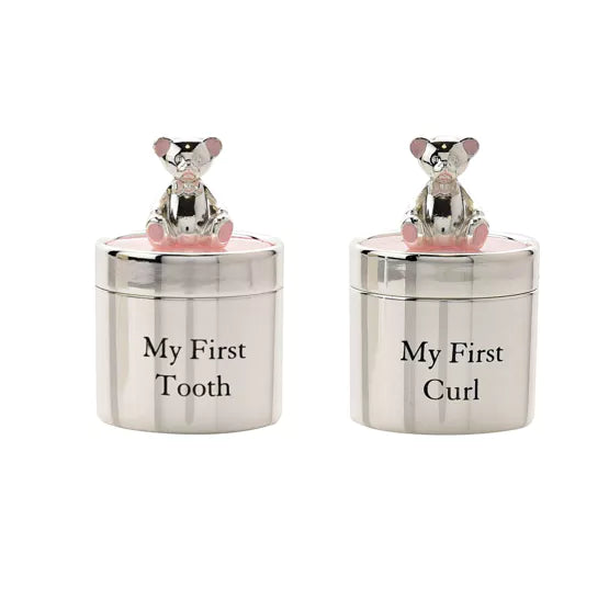 Bambino Silverplated First Tooth & Curl Set